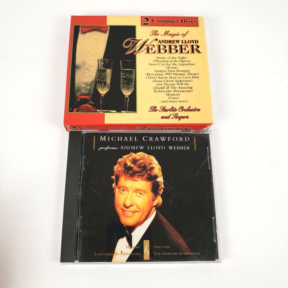 The Magic of Andrew Lloyd Webber Vol 1 & Vol 2 CD Set + bonus cd